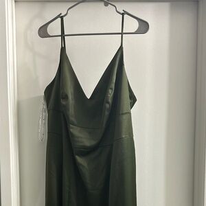 David’s bridal bridesmaid dress